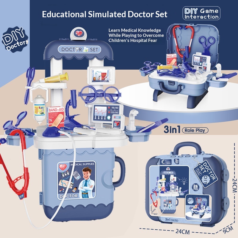 Educational Toys - Uniwersalny zestaw do zabawy w lekarstwo