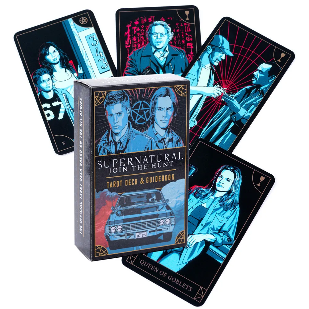 Tarot Cards Deck With Guidebook - Supernaturalowa Talia Tarota i Przewodnik, Gra