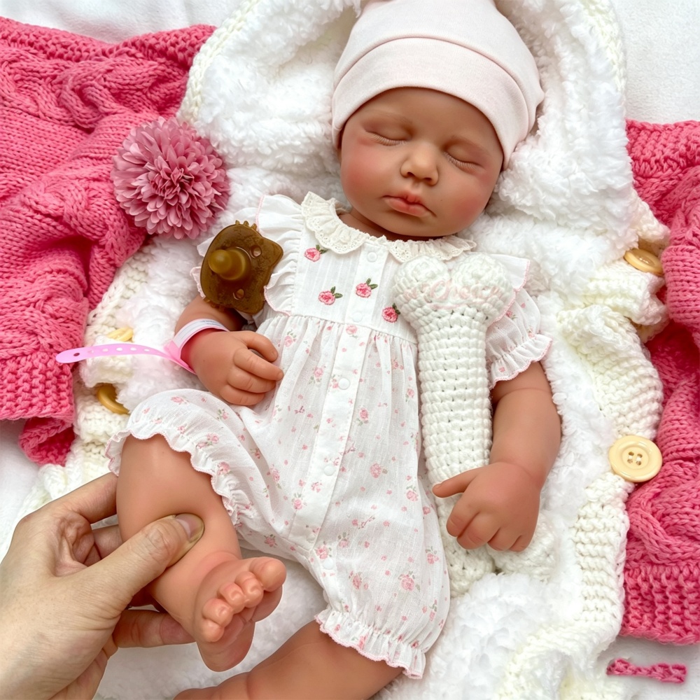 50 cm Silikonowa lalka reborn  – Reborn Baby Doll Silicone Realistic recenzja i cena