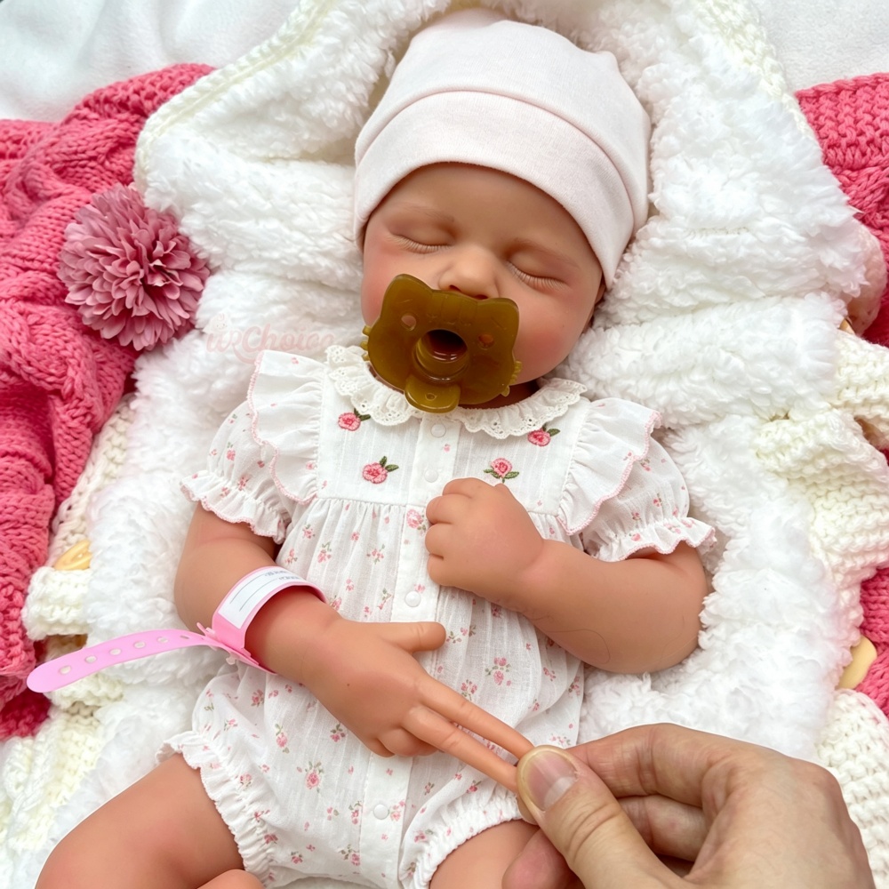 50 cm Silikonowa lalka reborn  – Reborn Baby Doll Silicone Realistic recenzja i cena