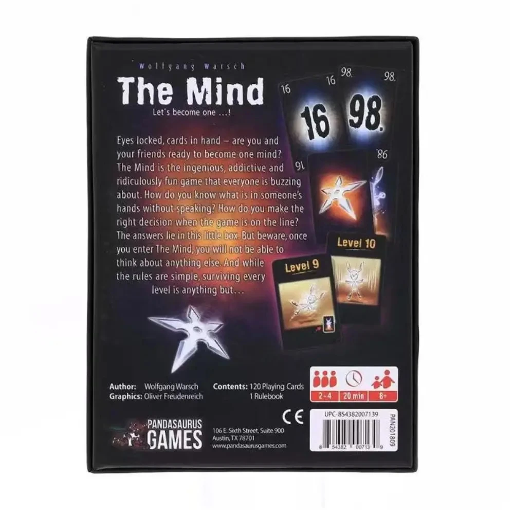 NOWA Gra Karciana The Mind, Gr – Board Games recenzja i cena