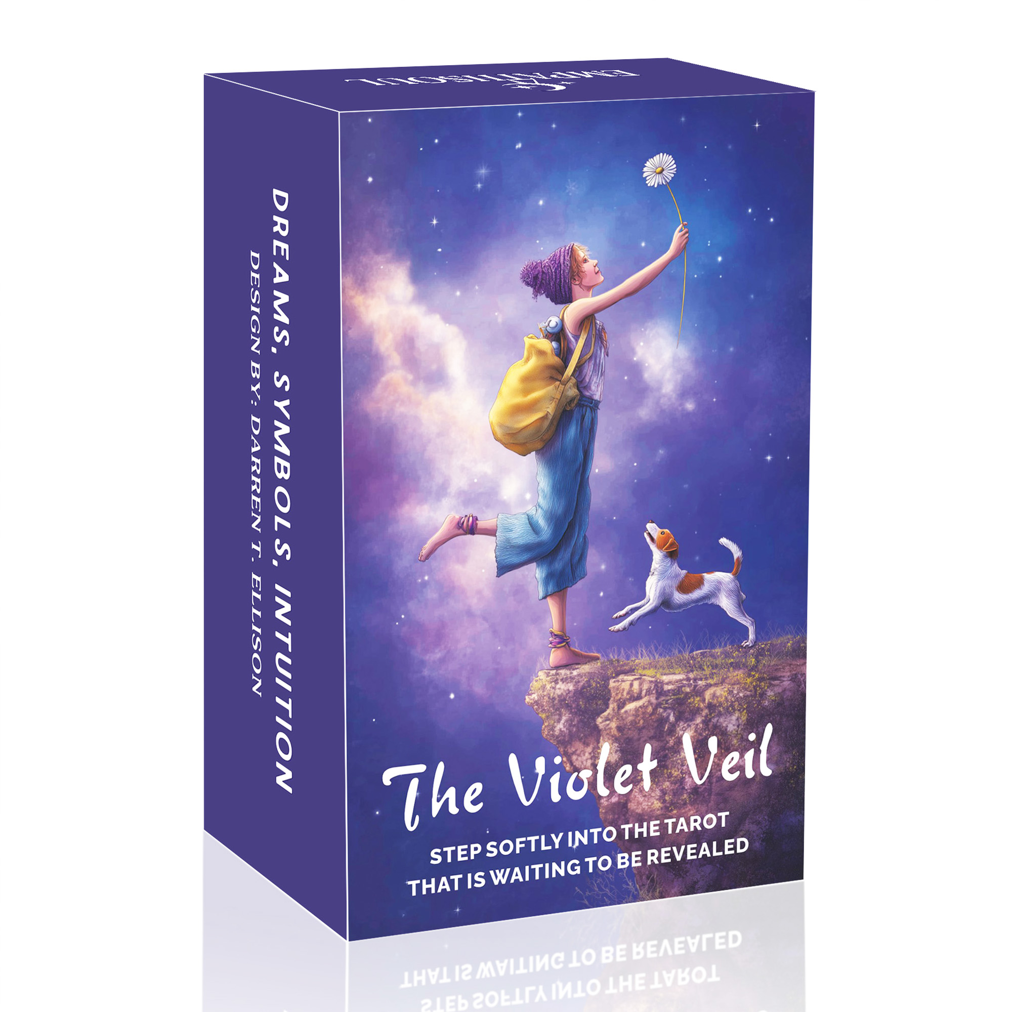 Zestaw Tarota Violet Veil, 78  – Tarot Cards Deck With Guidebook recenzja i cena