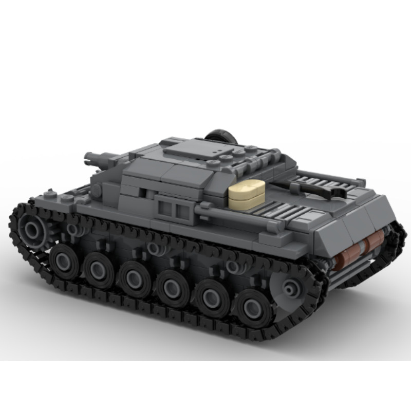 MOC Wojskowy Czołg Model B Mał – Lego Compatible Military Tank recenzja i cena