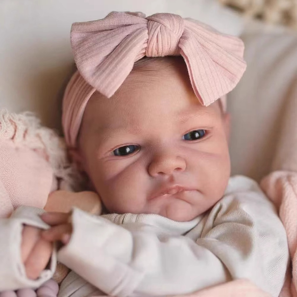 48CM Lalki Reborn z Silikonu A – Reborn Baby Doll Silicone Realistic recenzja i cena