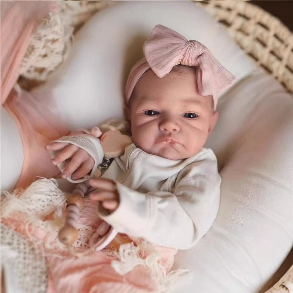 48CM Lalki Reborn z Silikonu A – Reborn Baby Doll Silicone Realistic recenzja i cena