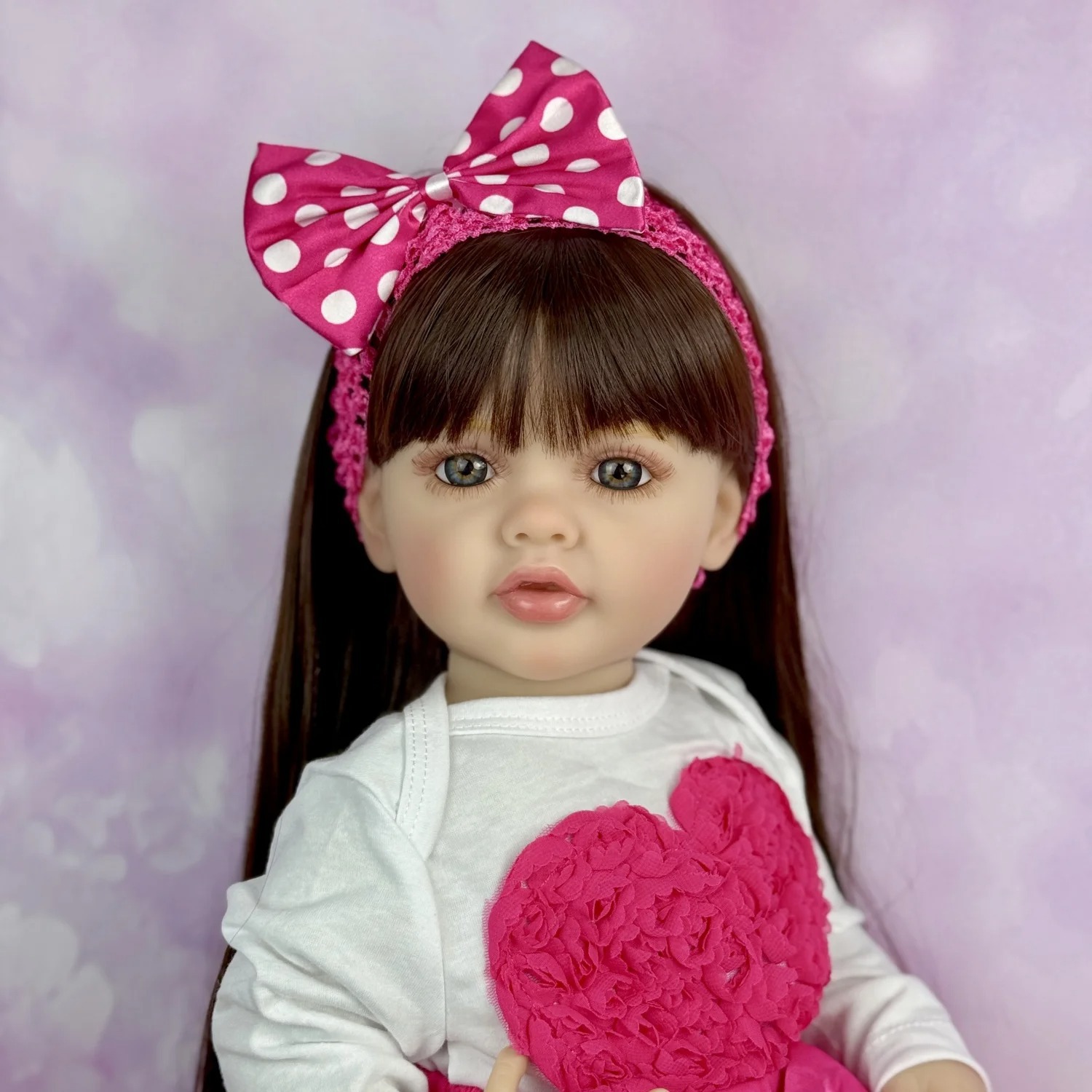 55CM 22-calowa Realistyczna La – Reborn Baby Doll Silicone Realistic recenzja i cena