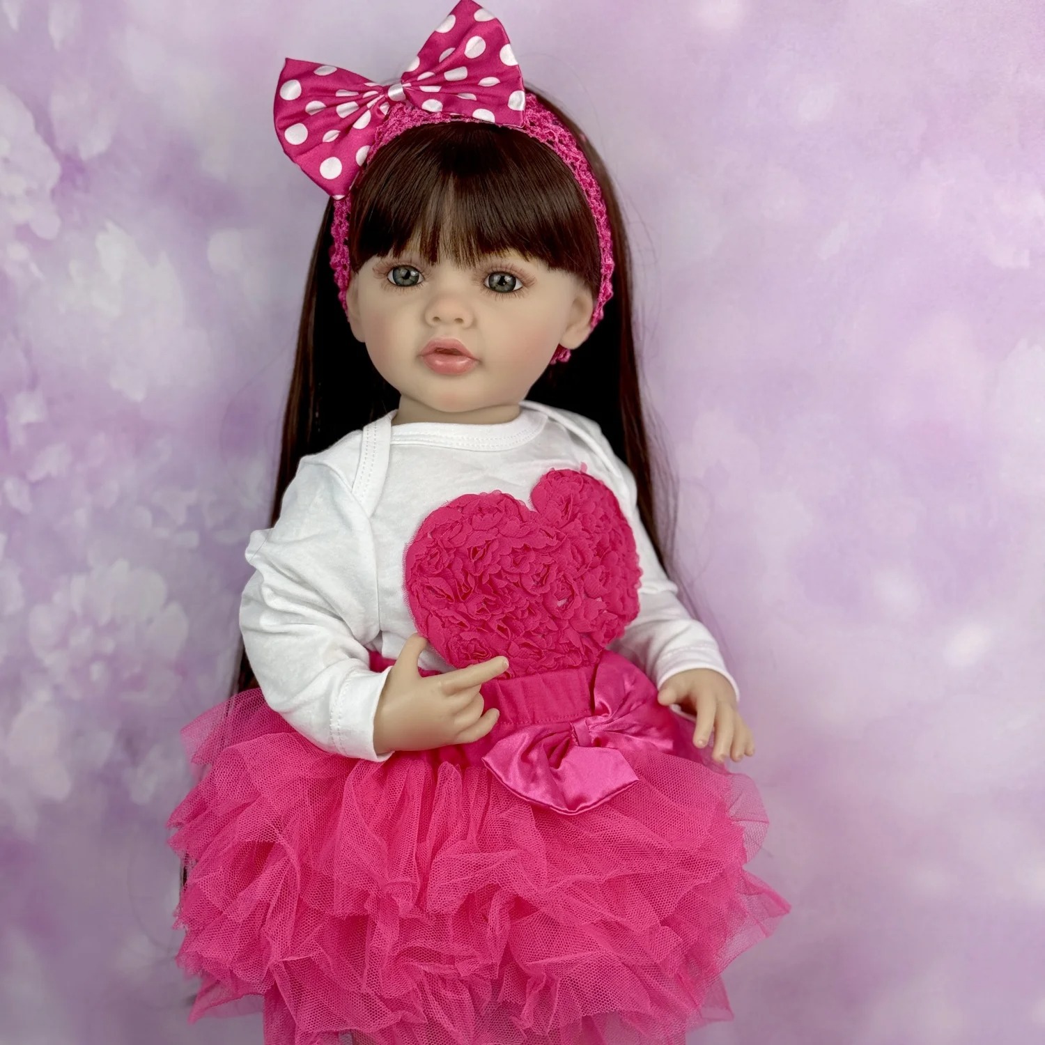 55CM 22-calowa Realistyczna La – Reborn Baby Doll Silicone Realistic recenzja i cena