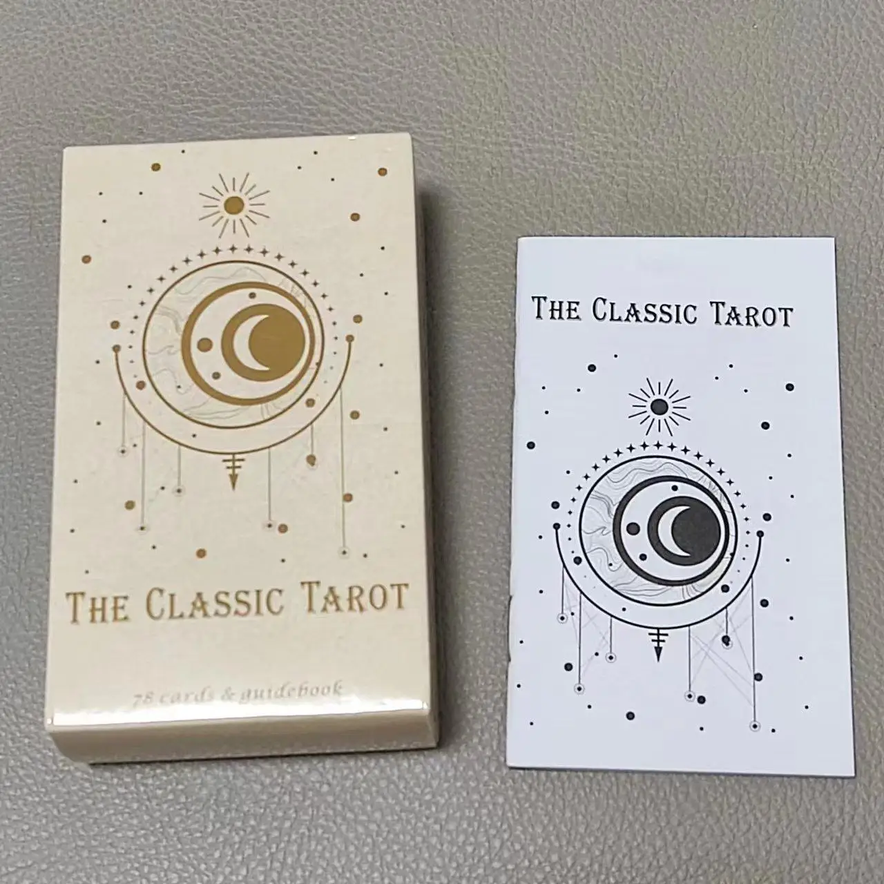 10.3*6cm klasyczne karty tarot – Tarot Cards Deck With Guidebook recenzja i cena