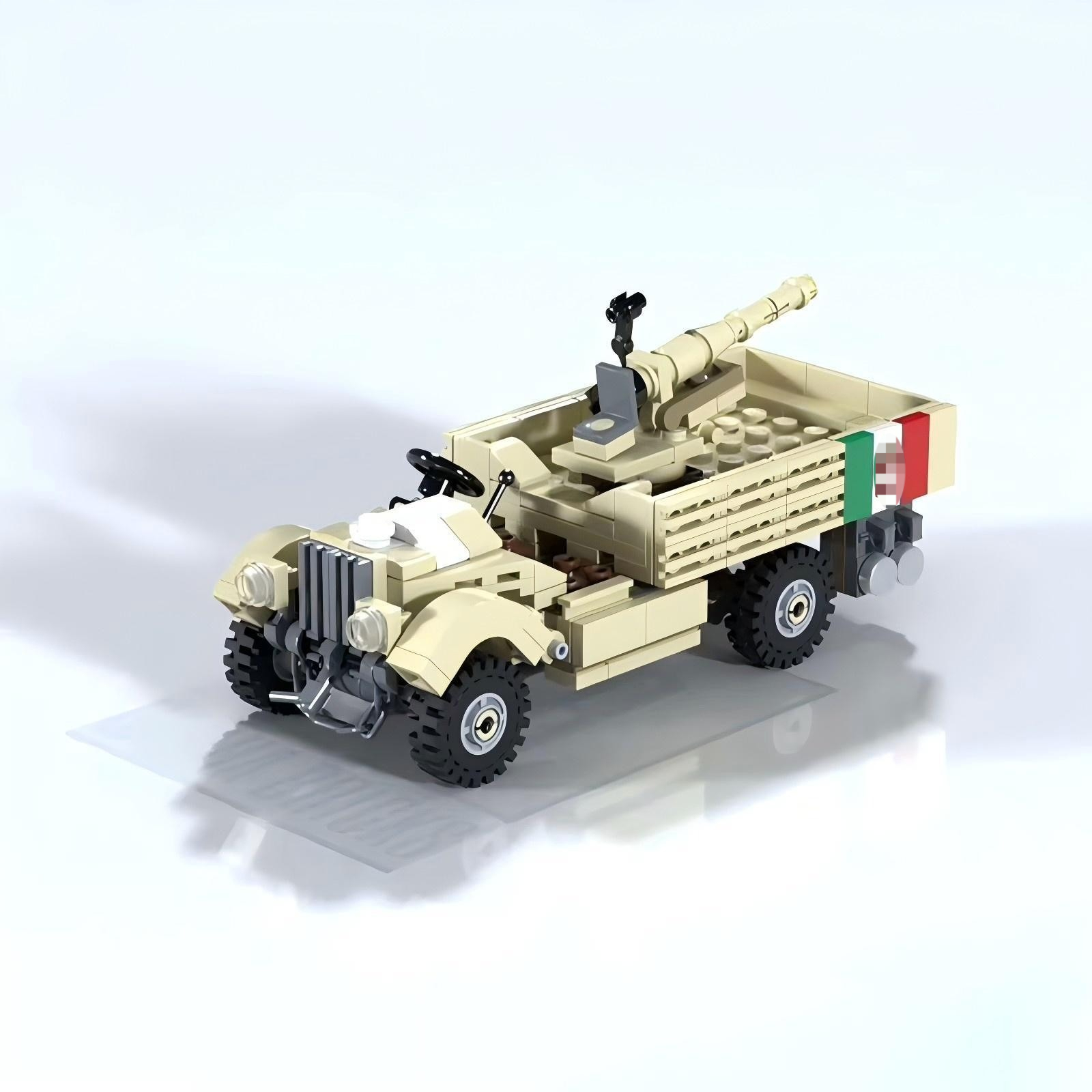 Seria Militarna MOC Włoski Czo – Lego Compatible Military Tank recenzja i cena