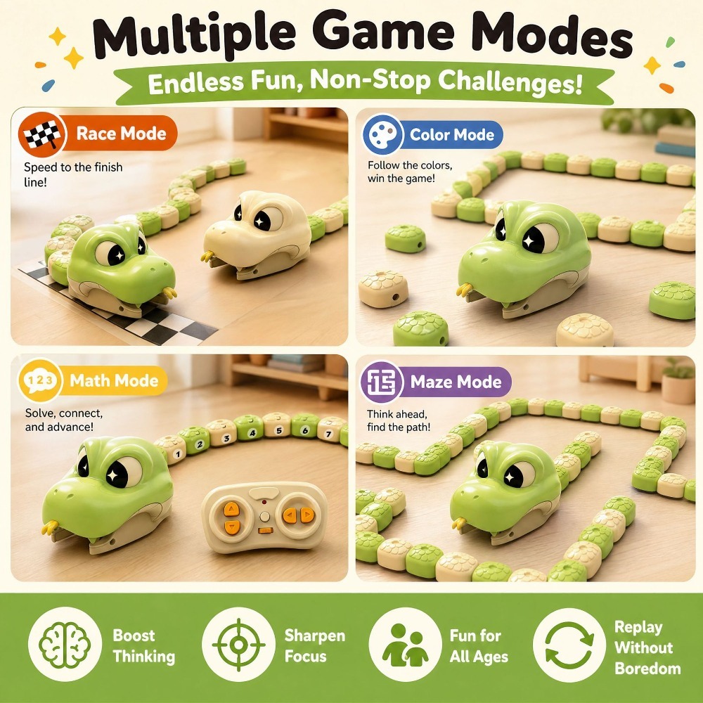 Zdalnie Sterowany Chciwy Wąż z – Remote Control Toys recenzja i cena