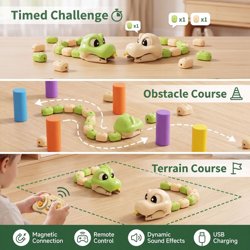Zdalnie Sterowany Chciwy Wąż z – Remote Control Toys recenzja i cena