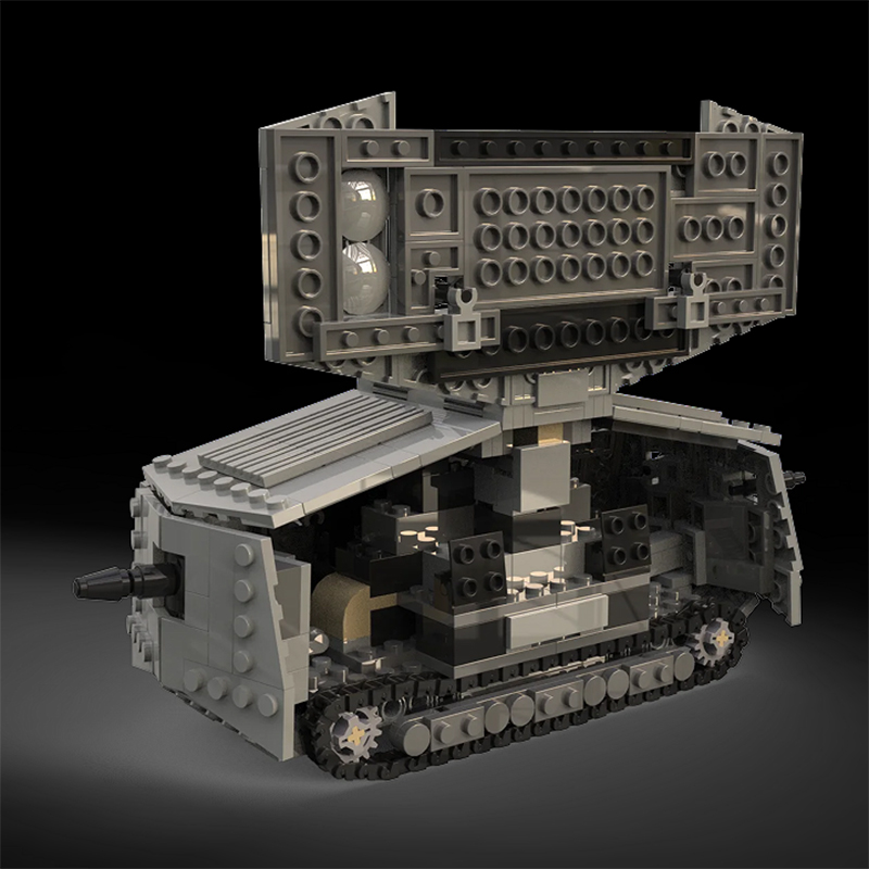 MOC WW1 Niemcy Wojskowy czołg  – Lego Compatible Military Tank recenzja i cena